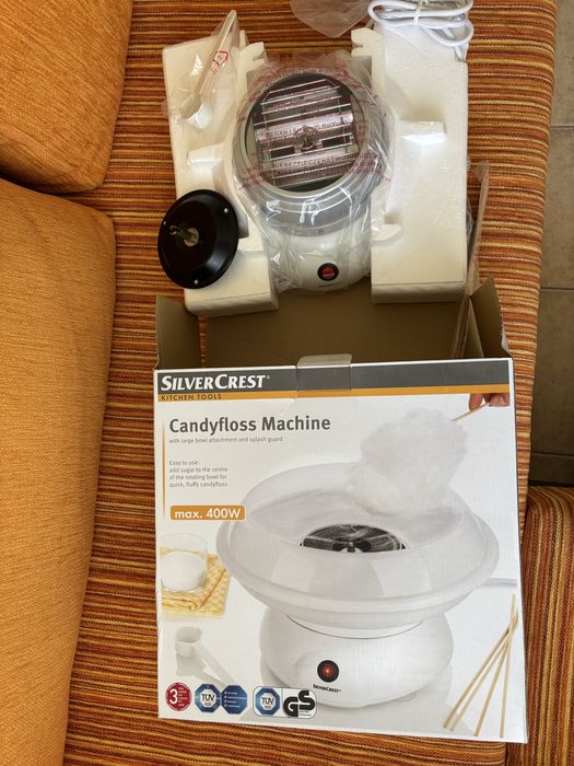 Машина за захарен памук SilverCrest – нова, в оригинална опаковка