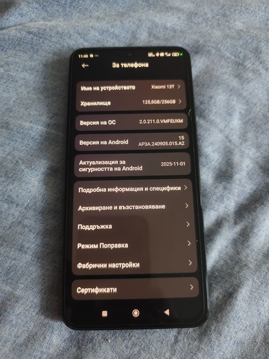 XIAOMI 13T ОТЛИЧЕН/Гаранция/256GB/Leica camera