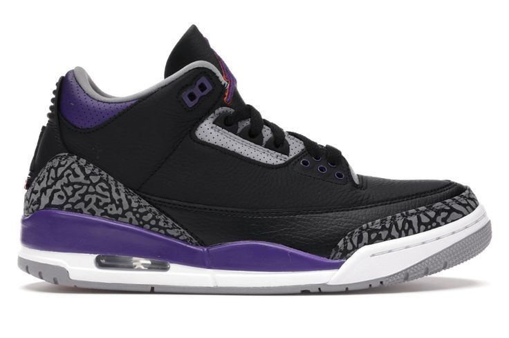 Кроссовки Air Jordan 3 “Court Purple”