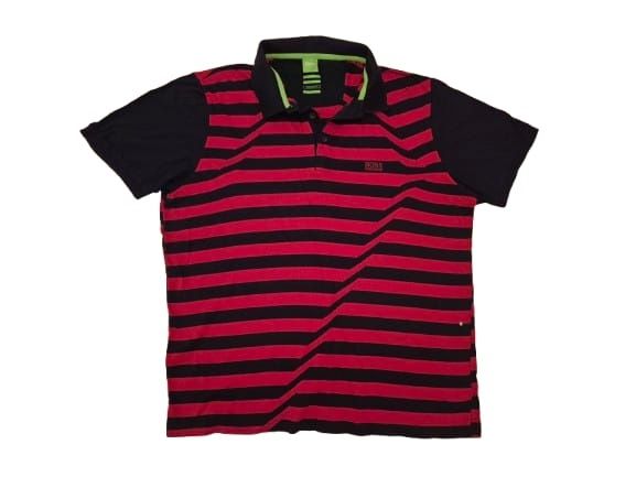 Tricou original Polo Hugo Boss Green Modern Fit
