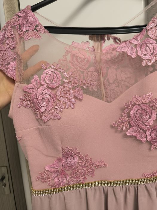Rochie M roz pal