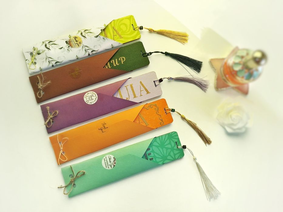 Книгоразделители с релеф с име