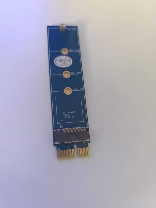 Adaptor pentru M.2 NVMe Key M PCI-e x1