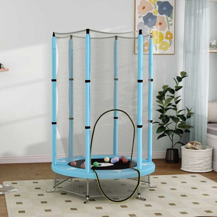 Детски батут AIYAPLAY с предпазна мрежа