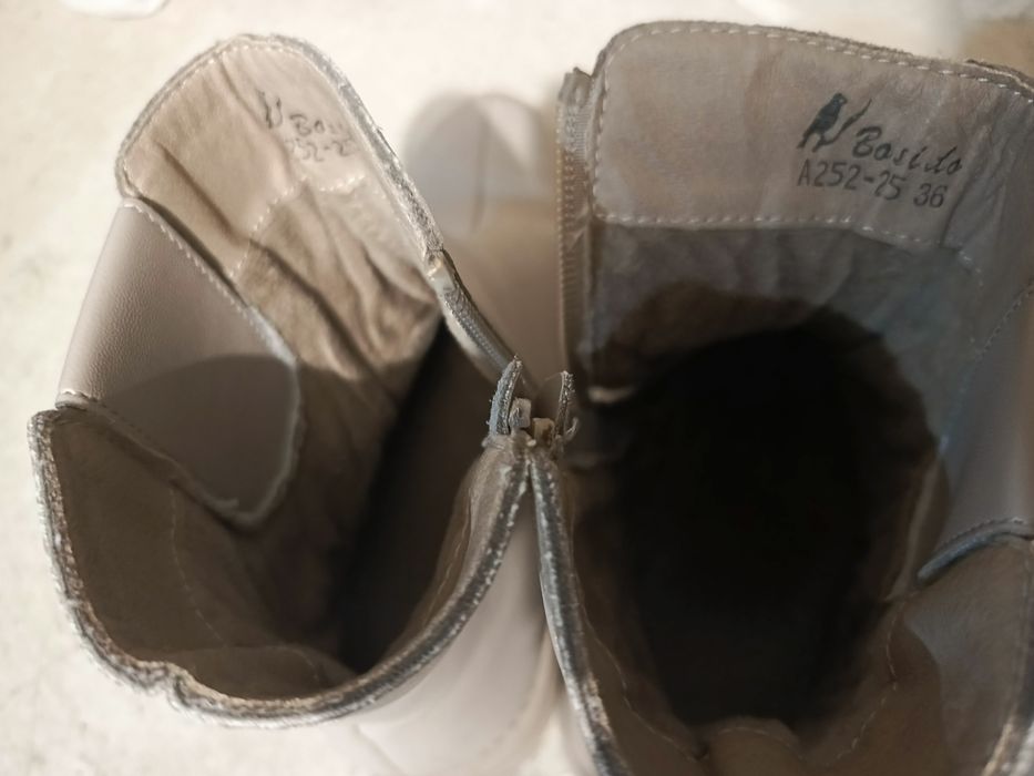 Боти естествена кожа