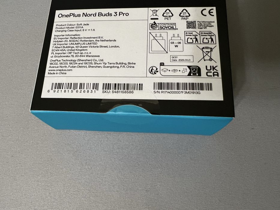 OnePlus Nord Buds 3 Pro, Sigilate, Garantie