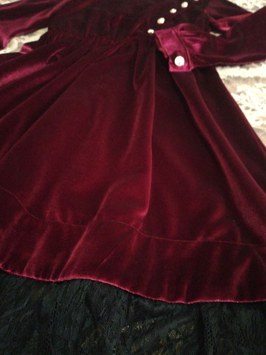 Платье велюр размер 38