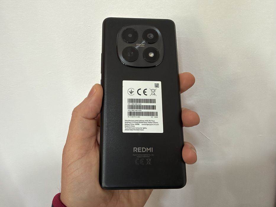 Xiaomi Redmi Note 15 5G, 128 gb, 6 gb ram, Black, dual sim