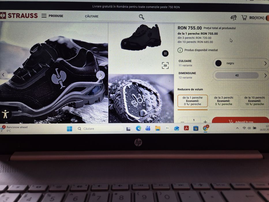 Pantofi de lucru Engelbert Strauss marimea 42