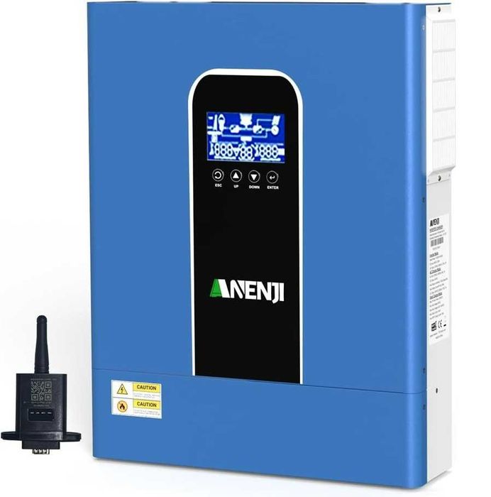 Invertor solar hibrid ANENJI 11KW 48V Sinus pur, WiFi, functie paralel