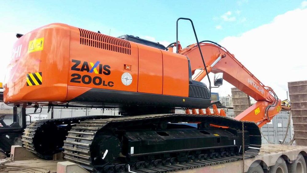 Гусеничный экскаватор HITACHI ZX200-5A ковш 1.10 куб с длинным гуськом