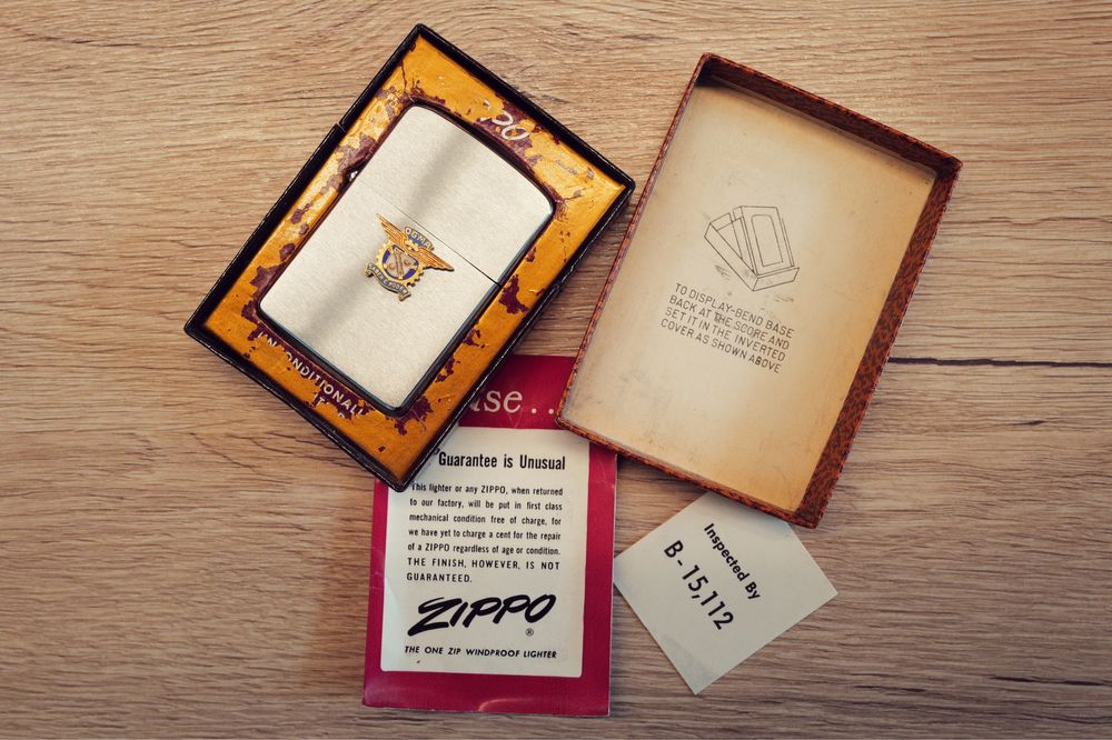 Vintage Zippo 1963 NOS noua nefolosita Bricheta RARA