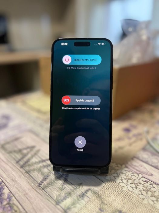 iPhone 16  Plus Negru Ideal pentru  Piese Recarosare