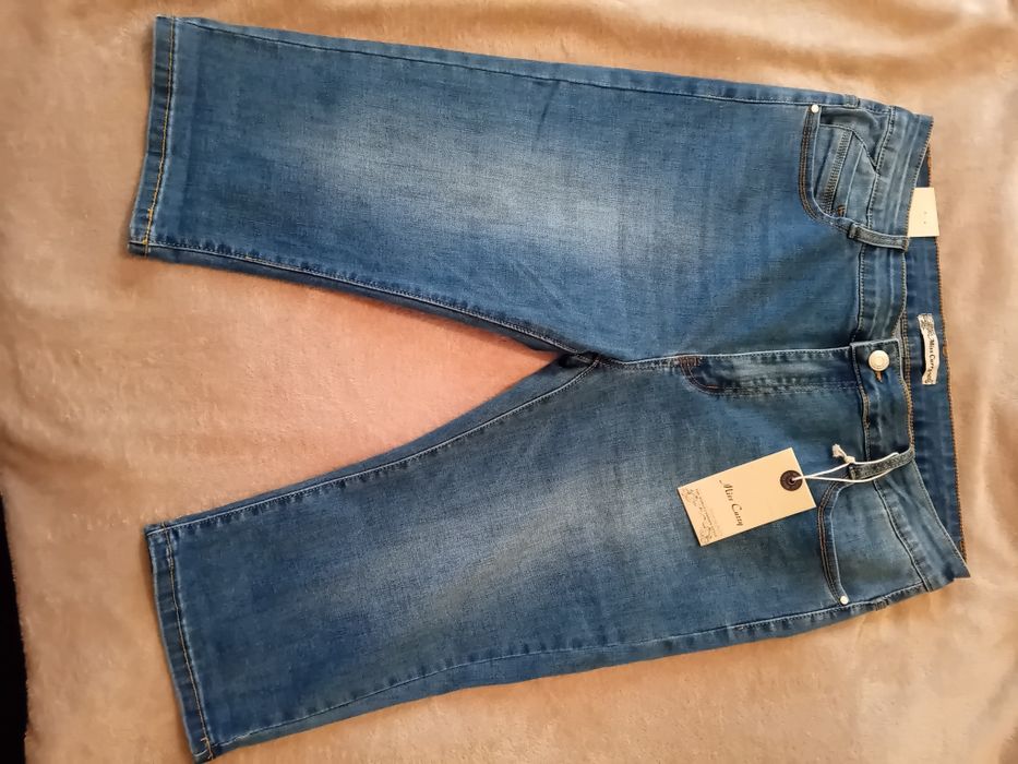 Дамски дънки 3/4, ластични