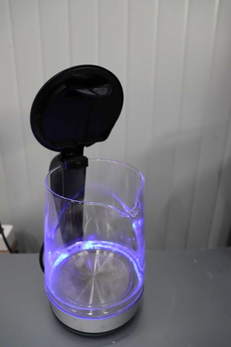 Emerio WK-123131, Стъклена кана 1.7L, боросиликатно стъкло, 2200W, LED