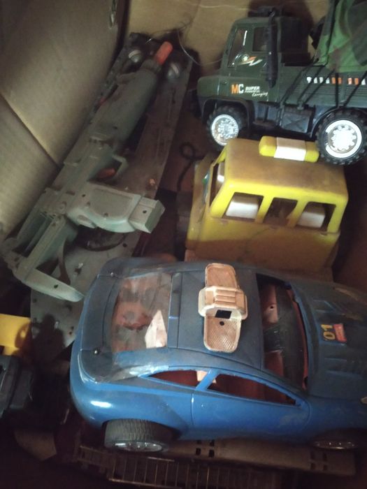 Игрушки детские УАЗ полиция бтр и кран