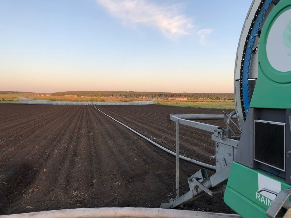 Поливная катушка с консолью Bauer