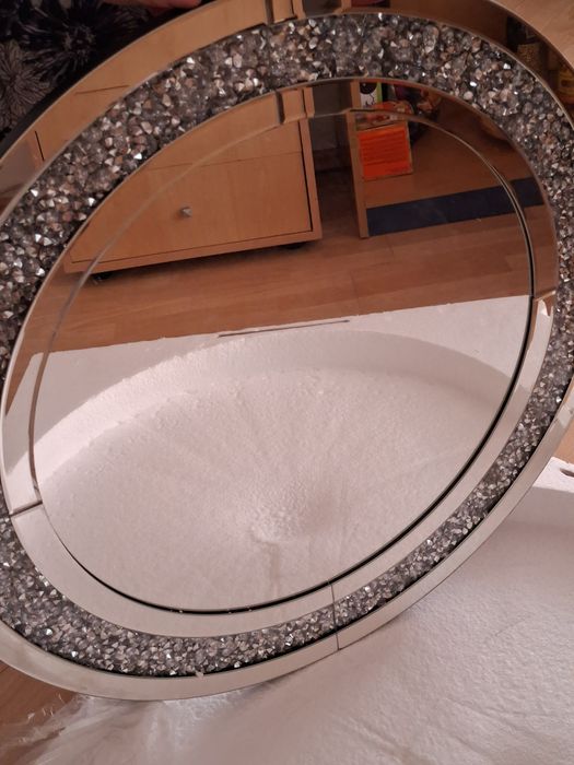 Oglindă de perete 70 cm Argintiu