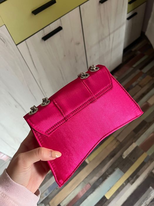 Рокля XS + чанта цвят фуксия