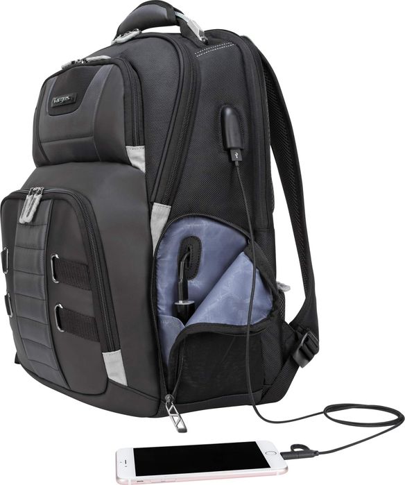 раница за лаптоп с USB порт, 15,6 - 17,3 инча, 43L