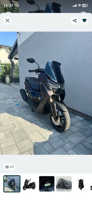 Schimb Vând Scuter Yamaha  NMAX Nou +  Garanție 2028 Motor 125 cm