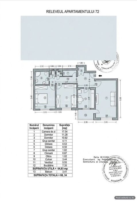3 Camere În Sebastian |  Liberty Mall  | Comision 0% |