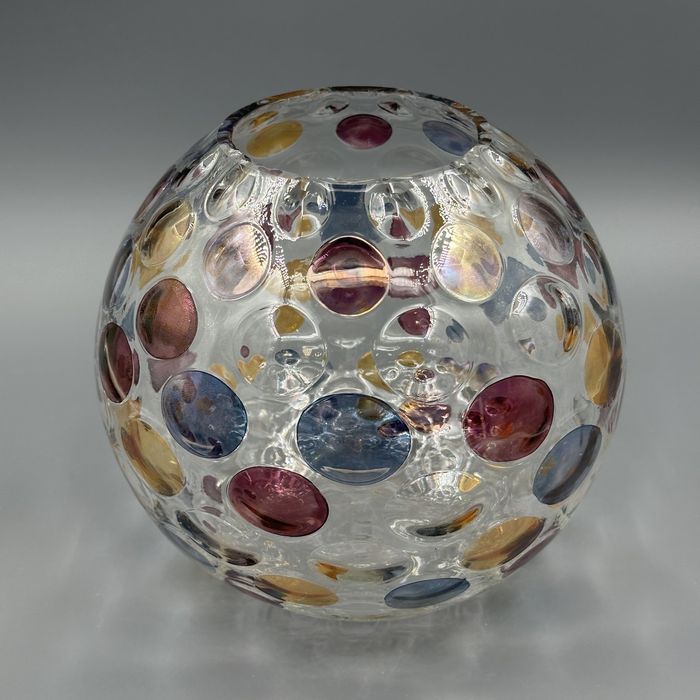 Ваза- шар и ваза для цветов "Nemo".  Богемия.