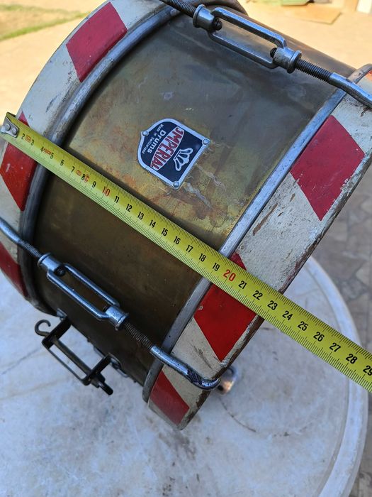 Стар военен маршов барабан "IMPERIAL" швейцарски