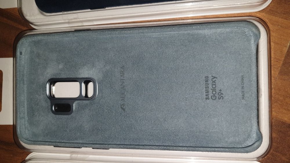 Husa originala Samsung Alcantara Cover Galaxy S9 Plus S9+ G965