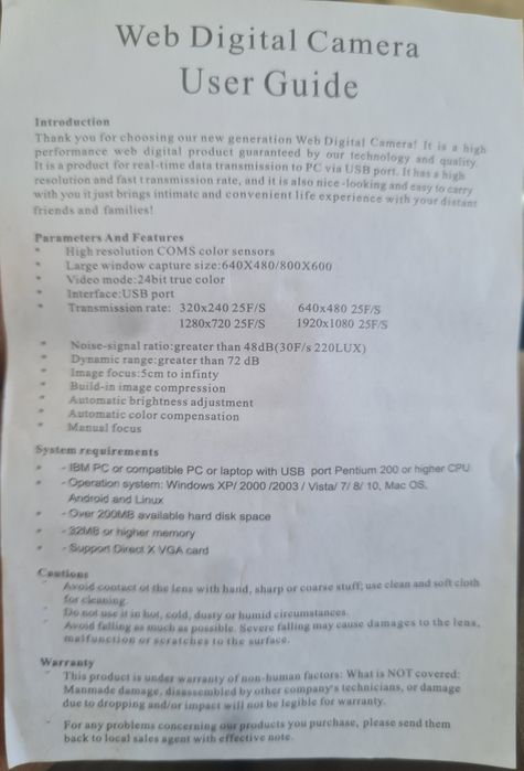 Web Camera PC Camera