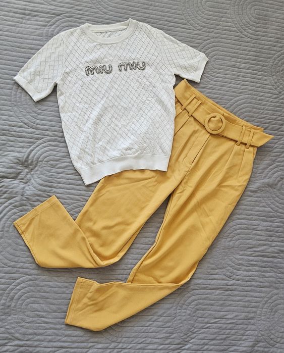 Дамски сет от панталон и блуза