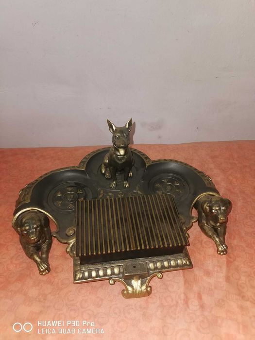 Călimară engleză de la începutul anilor 1900