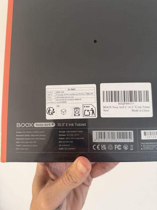 Vand Boox Note Air 5 10.3” Tablet Nou(Sigilata)