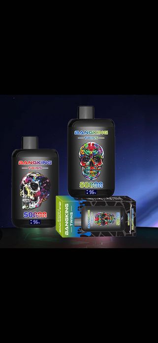 Pachet 4 Vape 50000 puffs 2 Arome Reincarcabil Display