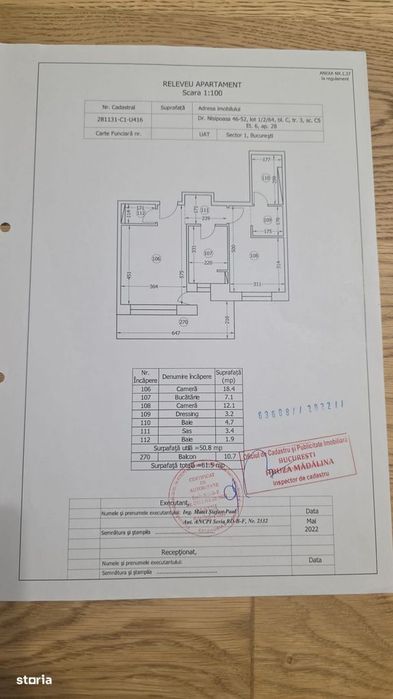 0% comision:Direct proprietar | Apartament 2 camere | ONIX PARK Pipera