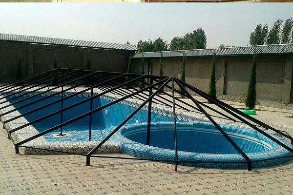 Укрытие для бассейнов и фонтанов