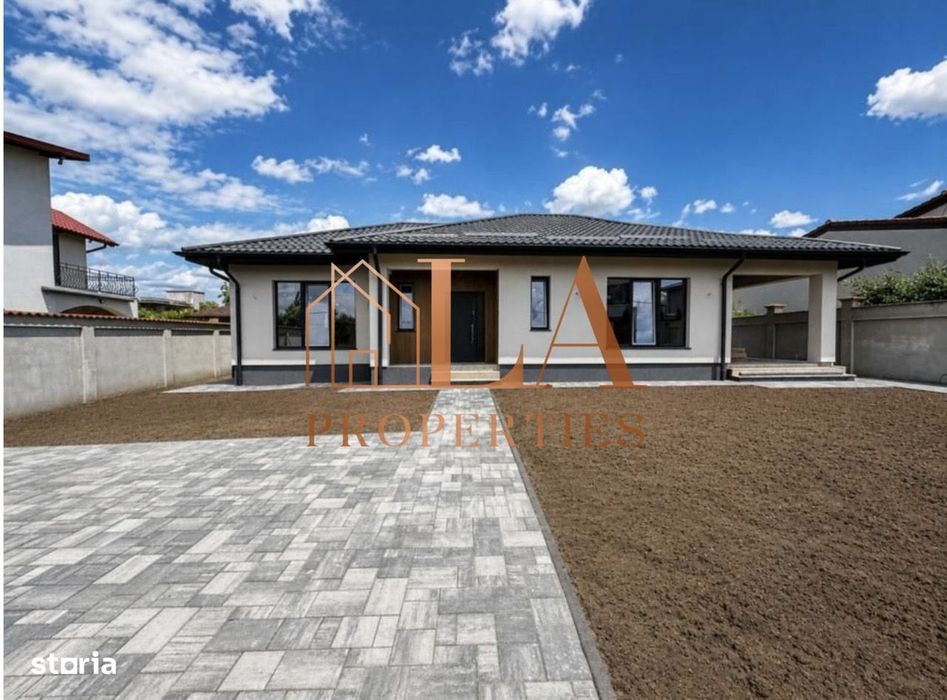 Casa individuala premium 4 camere | Pompa de caldura | Teren 500mp | D