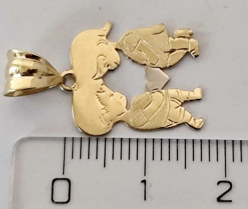 Pandantiv aur 14K - Copilasi , 1.14 gr. (AG35 B 34715.7) Garantie 2 ani !