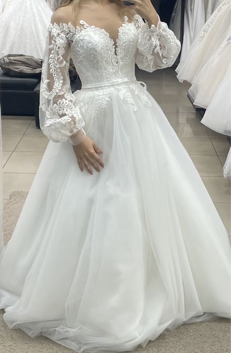 Счастливое свадебное платье