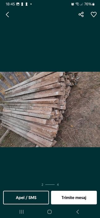Vând spalieri din beton 1.70m  2 40m