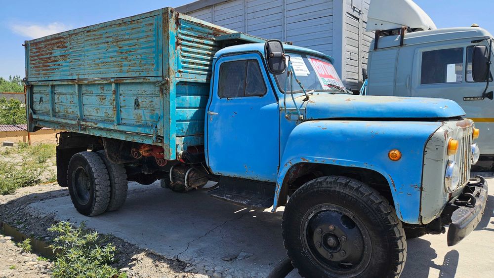 Газ 53 самасвал. 1980 год