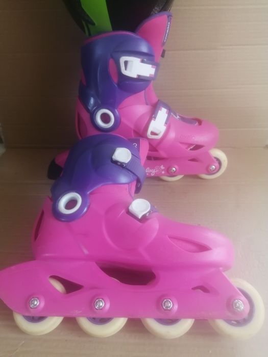 Ролкови ролери +предпазна каска