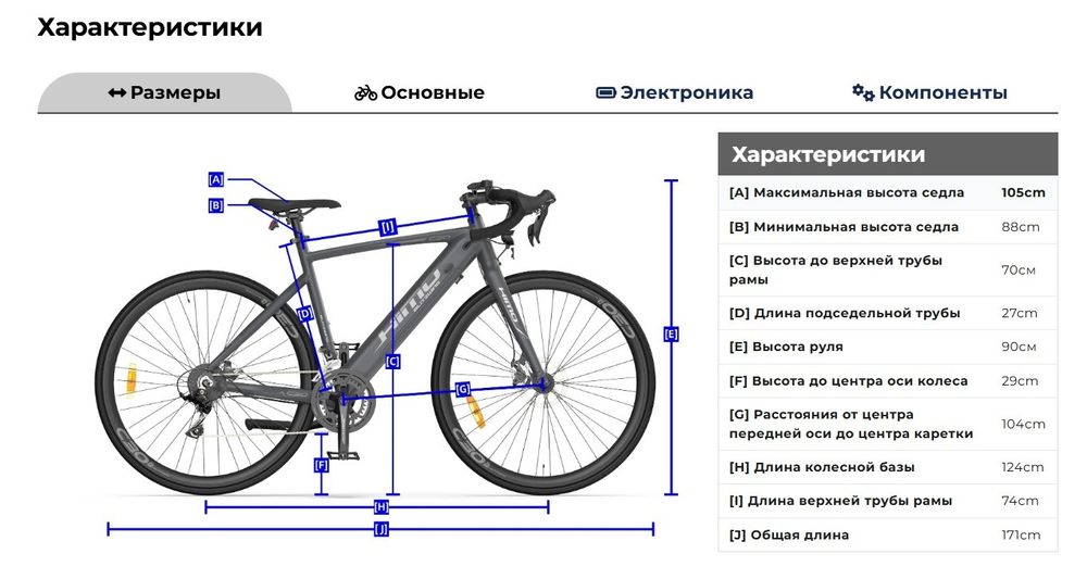 Электровелосипед Himo C30S 250W (Xiaomi)