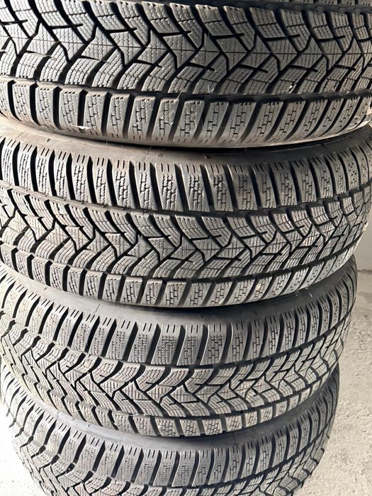 Jante tablă Passat B8 cu anvelope215/60/16 Dunlop ca noi