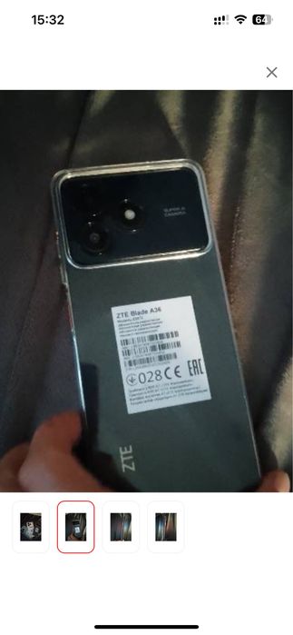 Продам телефон ZTE A36 64 GB