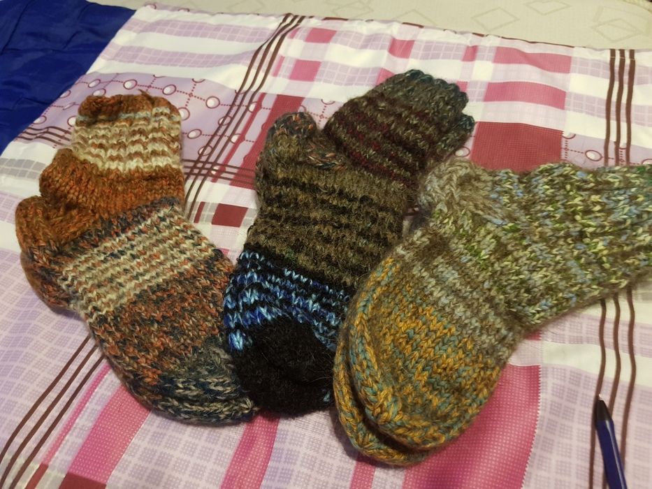 Продам вязаные носки