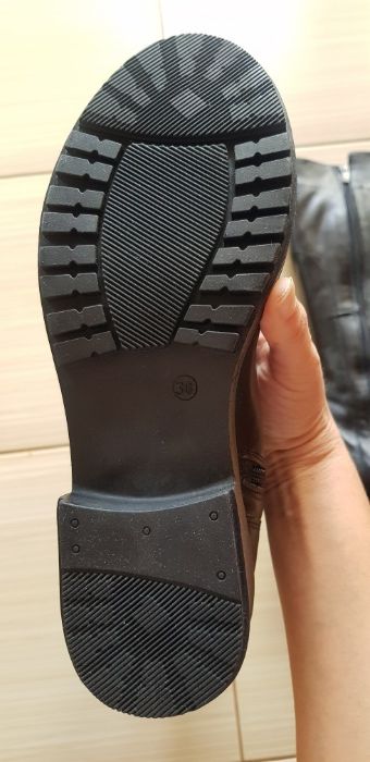 Дамски топли ботуши Visini Plovdiv от естествена кожа