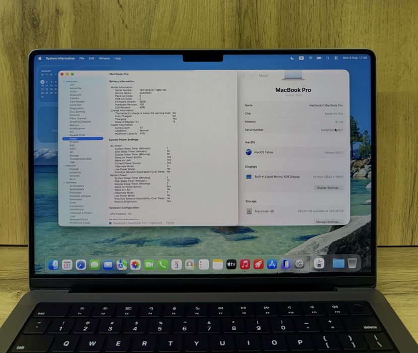 MacBook Pro 14 M2 Pro 16/512GB | 92% 71 cycle| Space Gray