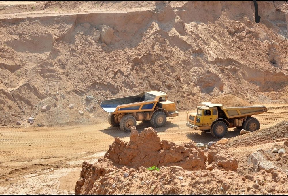 Недропользование, карьер, песок, щебень