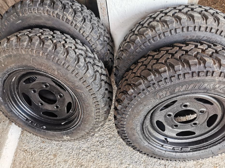 16 Джанти с гуми 5х165,1 Land Rover Defender, Discovery 1, Range Rover Classic  5х165.1
